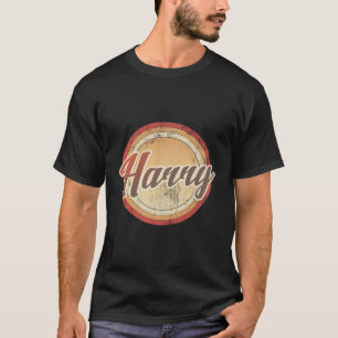 T-shirt Graphique 365 Nom Harry Vintage Funny Personnalisé