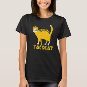 T-shirt Graphique 365 Tacocat Chat Taco Thé Tacos Nourritu