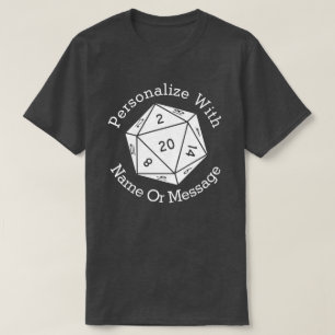T-Shirt Graphique à 20 faces PERSONNALISÉ