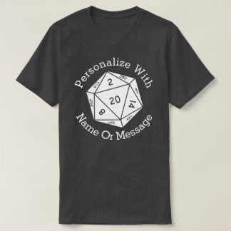 T-Shirt Graphique à 20 faces PERSONNALISÉ