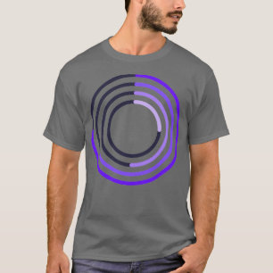 T-shirt Graphique à secteurs empilés couleur minimale