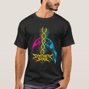 T-Shirt Graphique ADN d'Âme Synthétique pour Homme