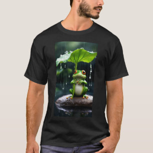 T-shirt graphique ADOM Premium Rainy Frog pour hom