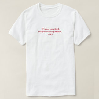 T-shirt graphique Aries Mood | "Je ne suis pas imp