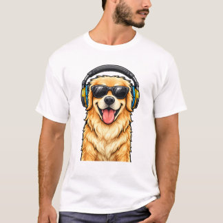 T-shirt graphique avec un chiot adorable pour les 
