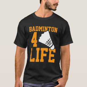 T-shirt Graphique Badminton 4 Life Joueur de badminton Vol
