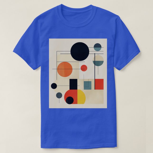 T-shirt Graphique Bauhaus 3 (Design devant)