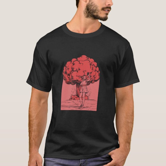 T-shirt Graphique Benk Atomic Selfie Threadless (Devant)