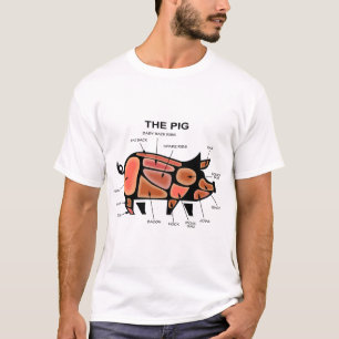T-shirt Graphique Boucher de porc