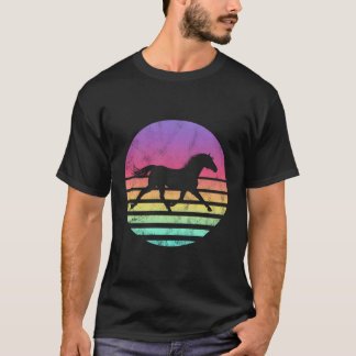 T-shirt Graphique Cadeau Cheval Classique