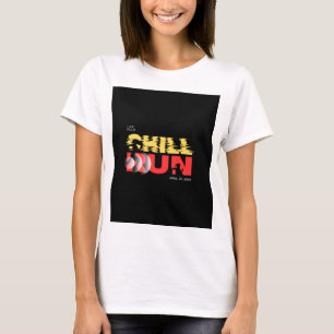 T-Shirt Graphique Chill Run - Rue Urbaine Vibrante