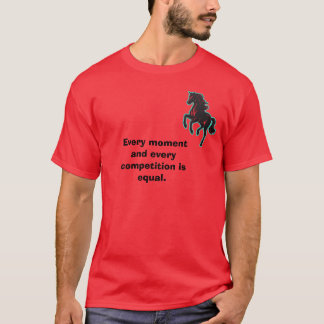 T-Shirt Graphique Citation Cheval