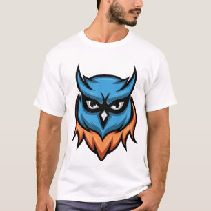 T-shirt graphique coléreux pour hommes avec un hib