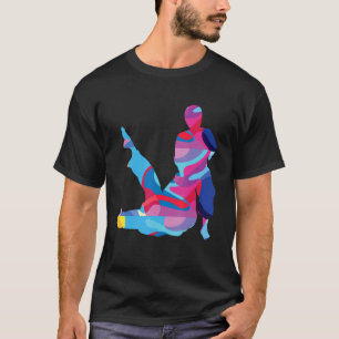 T-shirt Graphique coloré du Jiu Jutsu Bjj