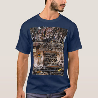T-shirt Graphique d'affichage de l'outil mural