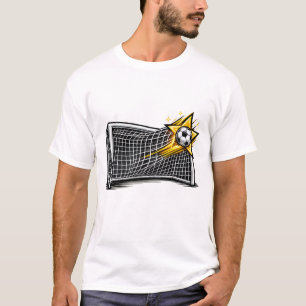 T-shirt Graphique de ballon de football Gi de sport de j