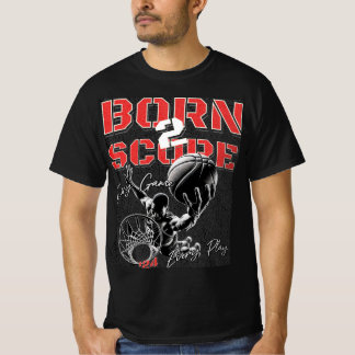 T-shirt graphique de basketball de Score