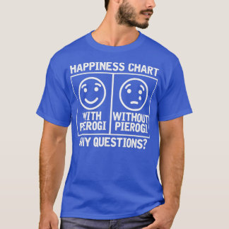 T-shirt Graphique de bonheur Pierogi