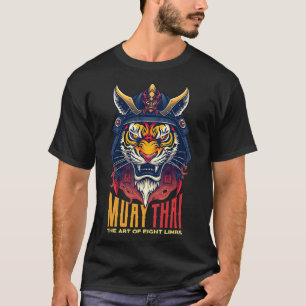 T-shirt Graphique de boxe thaïlandaise de Muay Thai Samura
