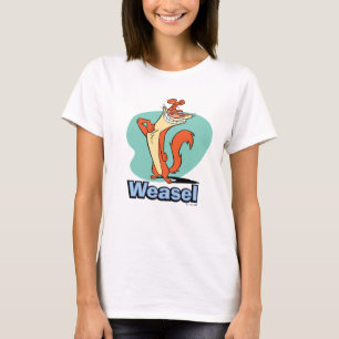 T-shirt Graphique de caractères de fidélité de Weasel