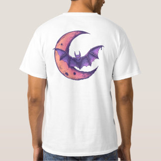 T-shirt graphique de chaume et de lune - Desi avan