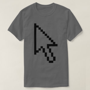 T-shirt Graphique de flèche du curseur de souris