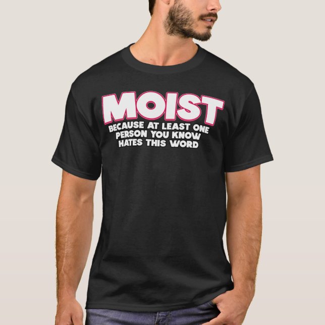 T-shirt Graphique de Geek Nerd humide (Devant)