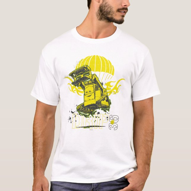 T-shirt Graphique de goutte (Devant)