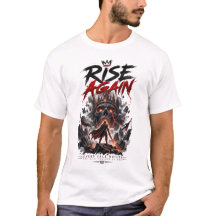 Graphique de guerrier motivationnel inspirant Rise