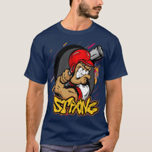 T-Shirt Graphique de la boîte de dessin