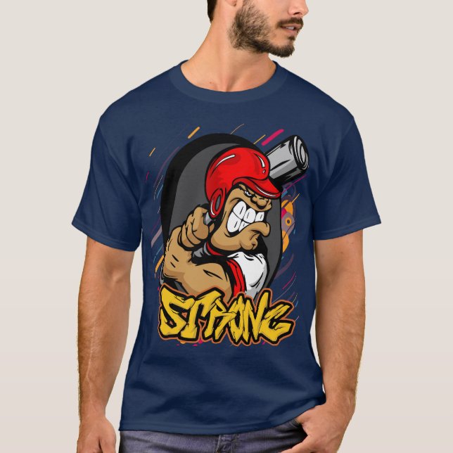T-Shirt Graphique de la boîte de dessin (Devant)