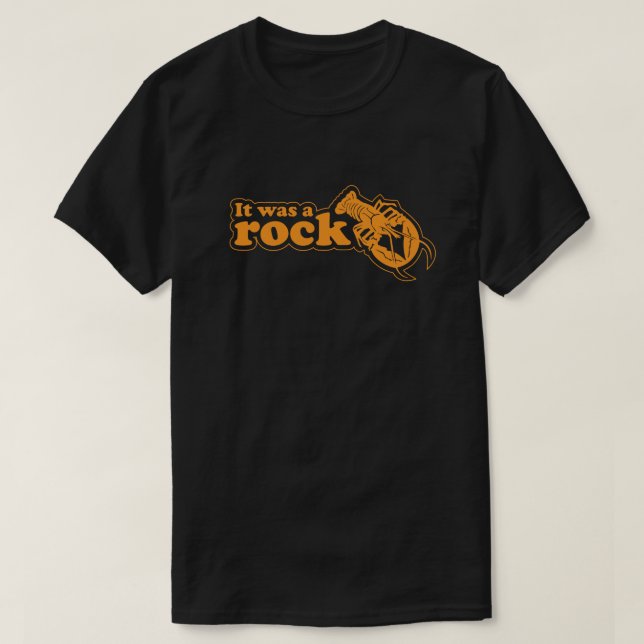T-shirt Graphique de la culture pop 80s de homard de roche (Design devant)