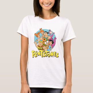 T-shirt Graphique de la famille Pierrafeu et Roubles