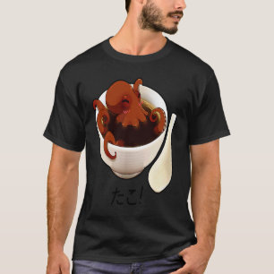 T-shirt Graphique de la pâte à soupe d'octopus