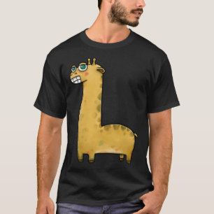 T-shirt Graphique de la petite girafe