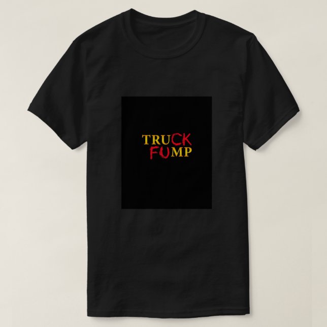 T-shirt Graphique de l'origine de la vidange de camion (Design devant)