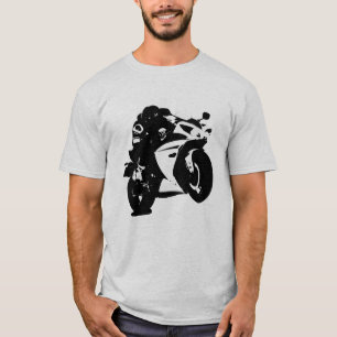 T-shirt Graphique de moto de Superbike