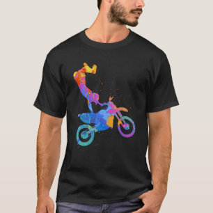 T-shirt Graphique de moto Enduro