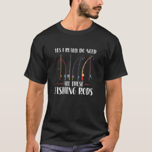 T-shirt Graphique De Pêche Pour Filles Femmes Basse Pêche