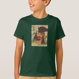 T-shirt Graphique de Pirates of the Caribbean Jack Sparrow