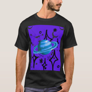 T-SHIRT GRAPHIQUE DE PLANÈTE COSMIQUE