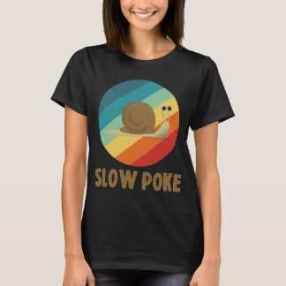 T-shirt Graphique de Poke Lent Tee - shirt de tortue