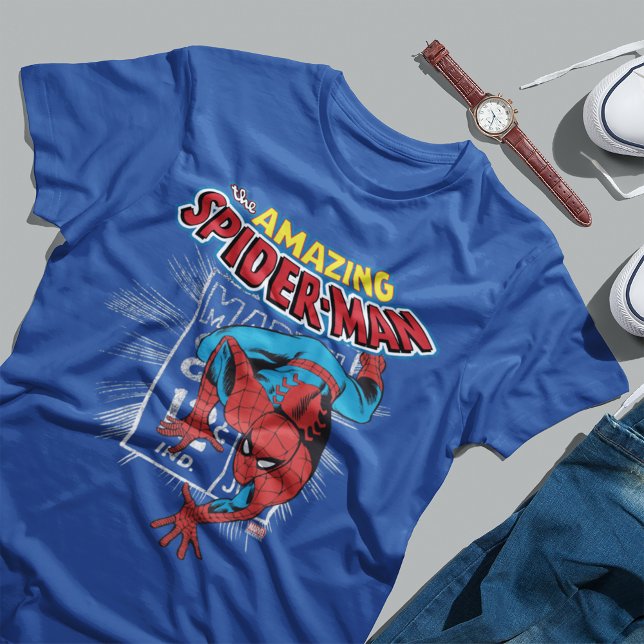T-shirt Graphique de prix rétro Spider-Man (Créateur téléchargé)