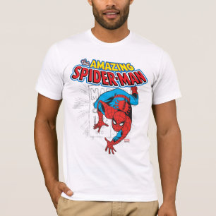 T-shirt Graphique de prix rétro Spider-Man