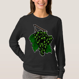 T-shirt Graphique de raisins verts Graphique Graphique Gra