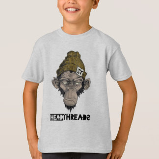 T-shirt graphique de singe funky pour hommes et fe