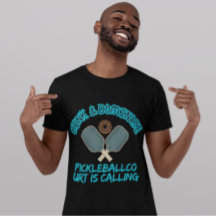 Graphique de sport de beignet de pickleball Dink &