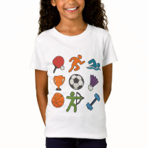 T-shirt graphique de style sportif – Conception at