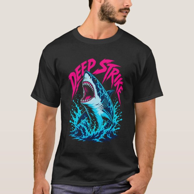 T-Shirt Graphique Deep Strike Shark (Devant)