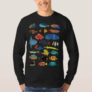 T-shirt Graphique des poissons